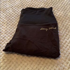 WHITNEY RIB WAIST LEGGINGS